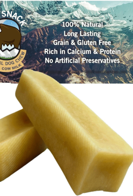 Yak Snack Medium Pack of 2 Cheese Chew for Dogs